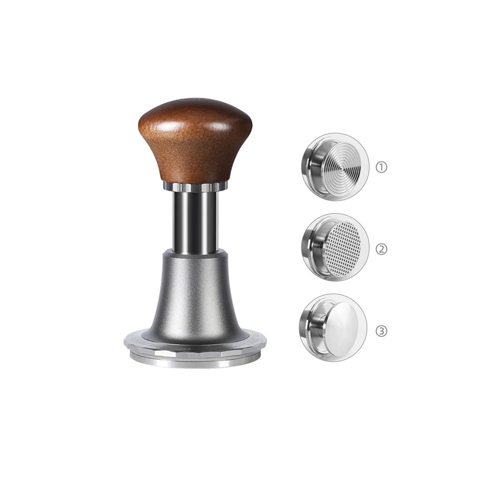Compatibile con macchine for caffè espresso da 51-58 mm, pressa for polvere, forza costante, rimbalzo automatico(58mm screw thread)