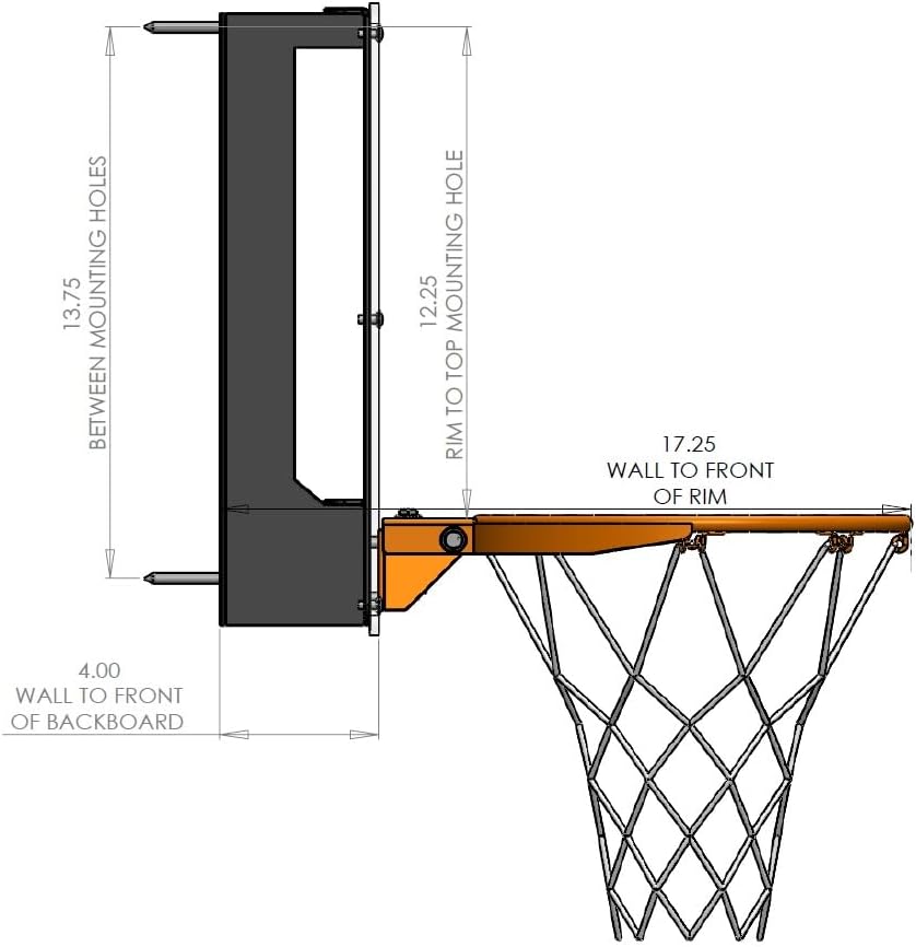 Wall Mounted Mini Basketball Hoop -Mini Pro 2.0