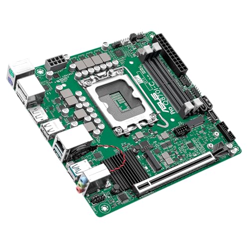 Image of ASUS Pro Q870I-C-CSM Intel Q870 mITX Commercial CSM Motherboard with Intel vPro, PCIe 5.0, DDR5, DIMM Fit, 2X DP, HDMI, 1GbE LAN, USB Type-C, M.2, Enhanced Security, ASUS Control Center Express