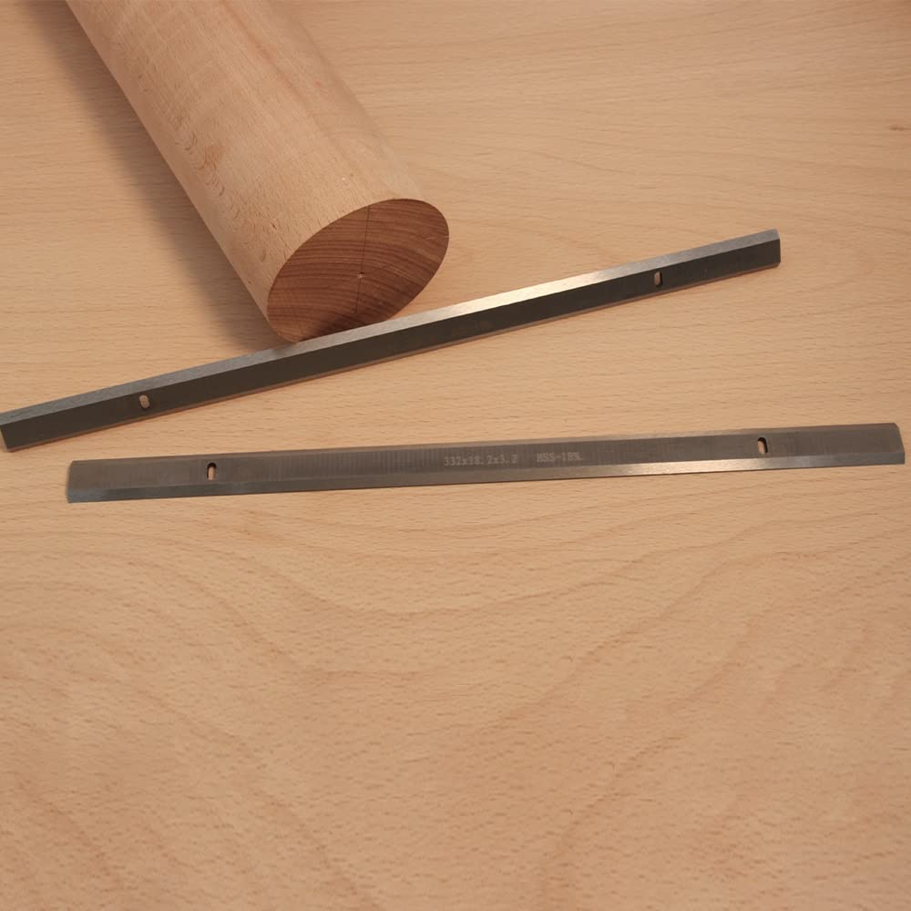2 sztuk/zestaw ostrze strugarki HSS 332 x 18,2 x 3,2 mm grubość stali szybkotnącej podwójne ostrza strugarki do narzędzi do obróbki drewna RBI 812