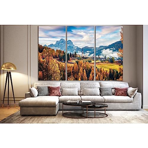 Cuadros decorativos tripticos ZELLART WTD SL646 lienzos grandes 140 x 90 cm