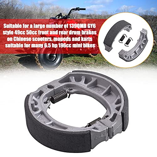 Mwmnun Brake Pad Shoe Compatible With 6.5 Hp 196Cc Mb165 Mb200 Bt200X Ct200U Motorsports Mini Bike Crf70 Taotao Gy6 49Cc 50Cc Scooter Moped Atv #TOP3