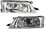 Garage-Pro Headlight Assembly Compatible with 1997-1999 Nissan Maxima Halogen, Set of 2, Driver and Passenger Side
