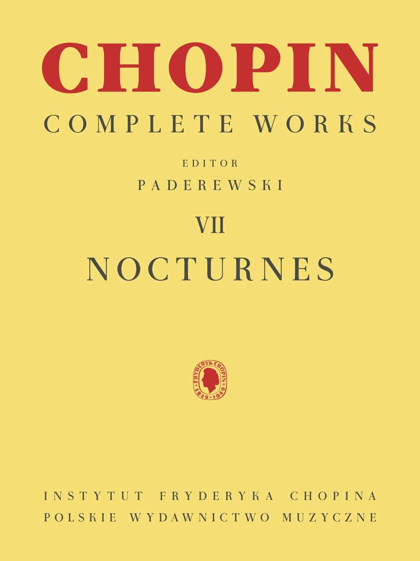 Nocturnes: Piano Solo - Chopin Nocturnes Piano Book - Sheets Book Collection for Classical Learner