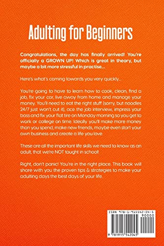 Adulting for Beginners - Life Skills for Adult Children, Teens, High School and College Students | The Grown-up's Survival Gift (Life Skills & Survival Guides) - Image 2