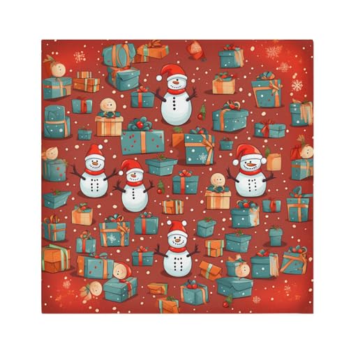 Servilletas de Tela Navidad Copo de Nieve Pack 6 miniatura 1