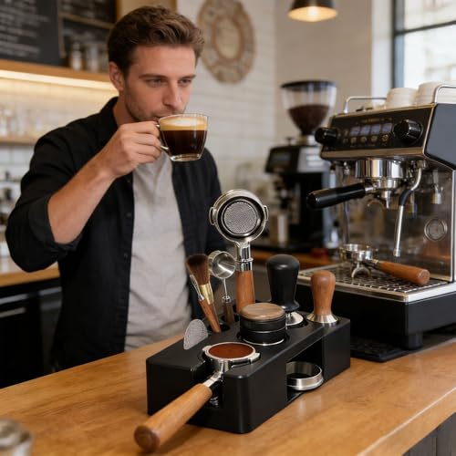 Outil de préparation de café création uniforme de palets réguliers - 4