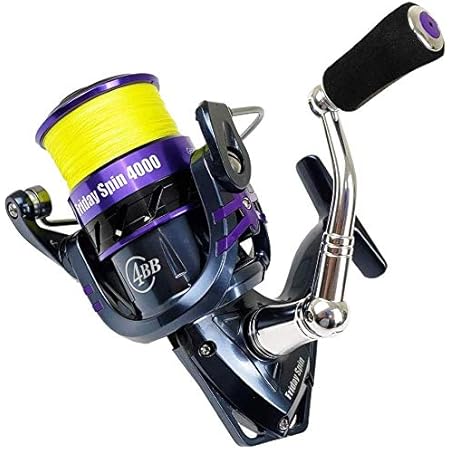 Amazon Peライン付リール Fridayspin 4000 1 5号150ｍ Ori 9515 遠里 スピニングリール
