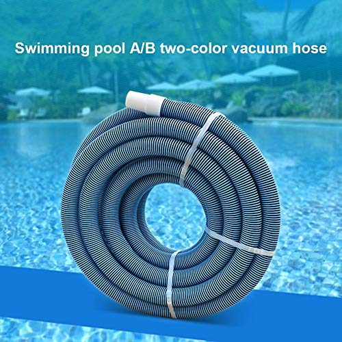 Pool Vacuum Hose, Swimming Pool Pipe With Swivel Cuff Heavy Duty Discharge Hose Hot Tubs Cleaning Accessories, 5m / 10m / 15m