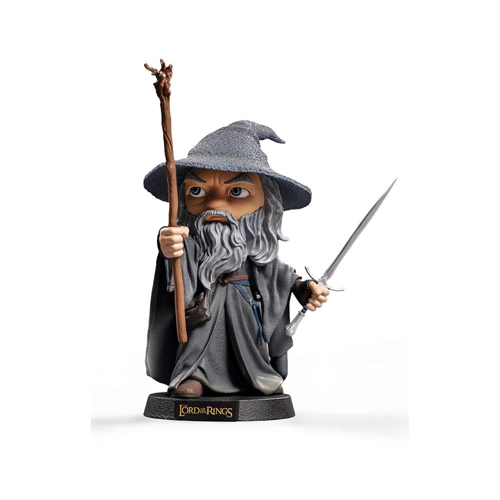 Figurine Gandalf Mini Co. Deluxe - Le Seigneur Des Anneaux - 15 Cm - Iron Studios Neuve