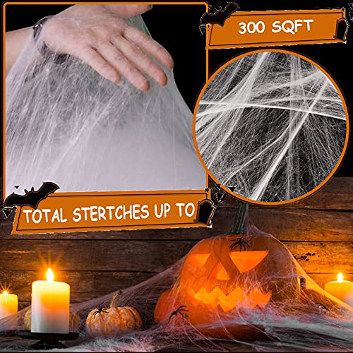 Decorazione a ragnatela luminosa da 60 g, con 30