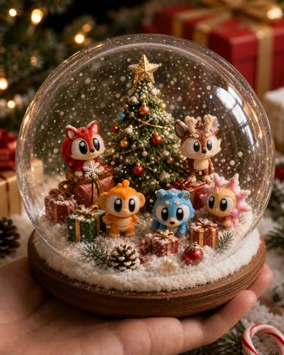 Advent Calendar 2026, 24pc 3D Printed Gingerbread Santa & Animal - image 5