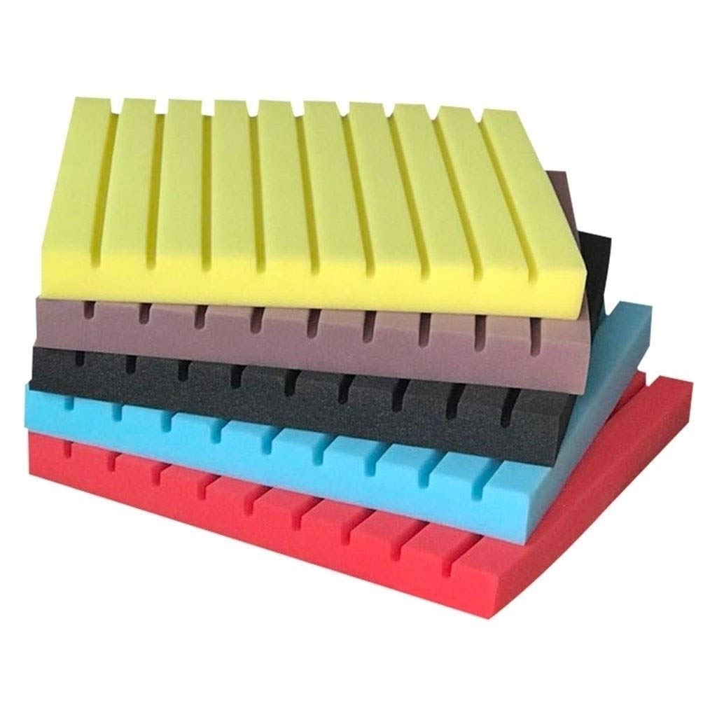 Pannelli acustici Trattamento Acustico della Stanza, Professione da Studio Materiale Acustico Pannelli acustici da Parete per Home Theater Striscia Quadrata Acous, Come Mostrato
