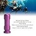 HERCHR Ear Equalization Training Tool, Ear Pressure Balance Aluminium Alloy Diving Snorkeling Accessory for Freediving Underwater(Purple)