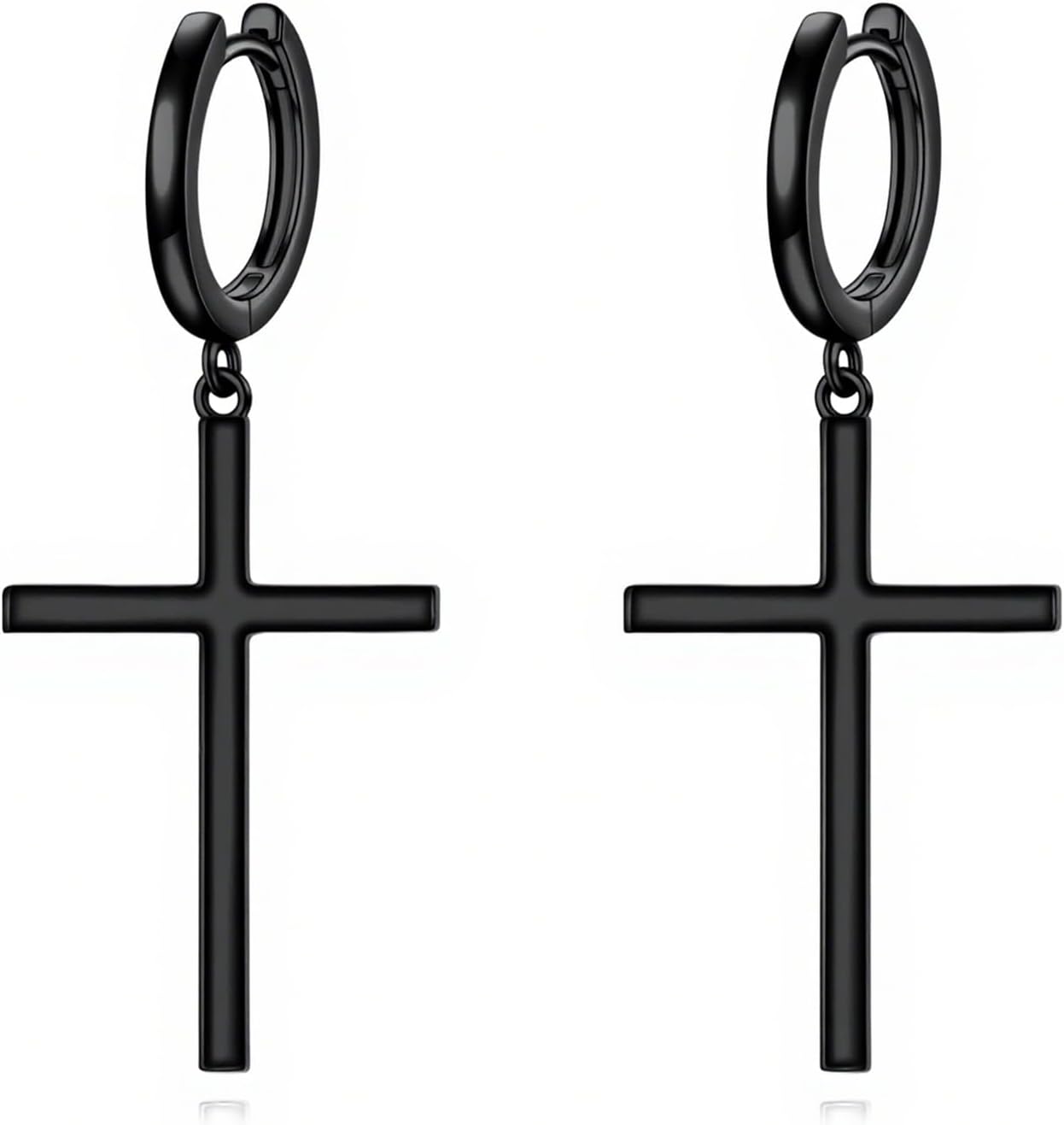 ★SENTIMENTS★ NO.474 [BLACK] KONT CROSS EARRING ☆SENTIMENTS☆ NO.474 [BLACK] KONT CROSS EARRING Black