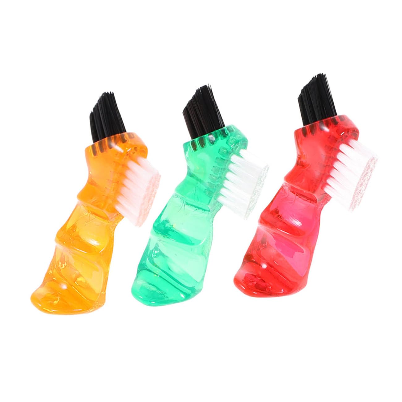 Beavorty 5 Set Di Spazzolini Per La Pulizia Pratici Mini Spazzolino Portatile A Doppia Faccia Per La Orale 3 Pezzi * 5