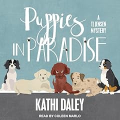 Puppies in Paradise Audiolibro Por Kathi Daley arte de portada