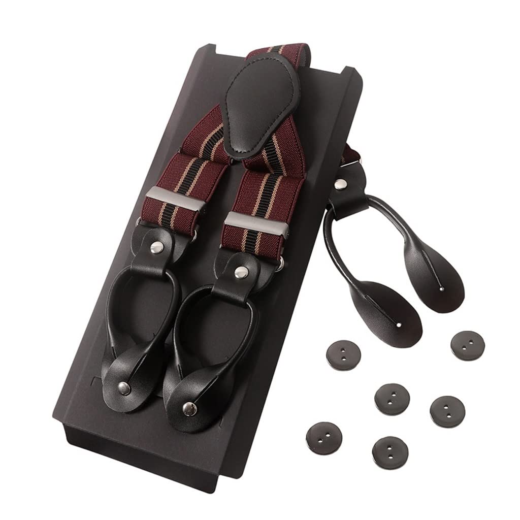Bretelles en cuir pour homme en finir avec les ceintures inconfortables