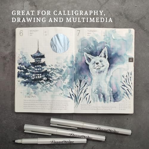 Image of Speedball Elegant Writer 4 Calligraphy Marker Instructional Set