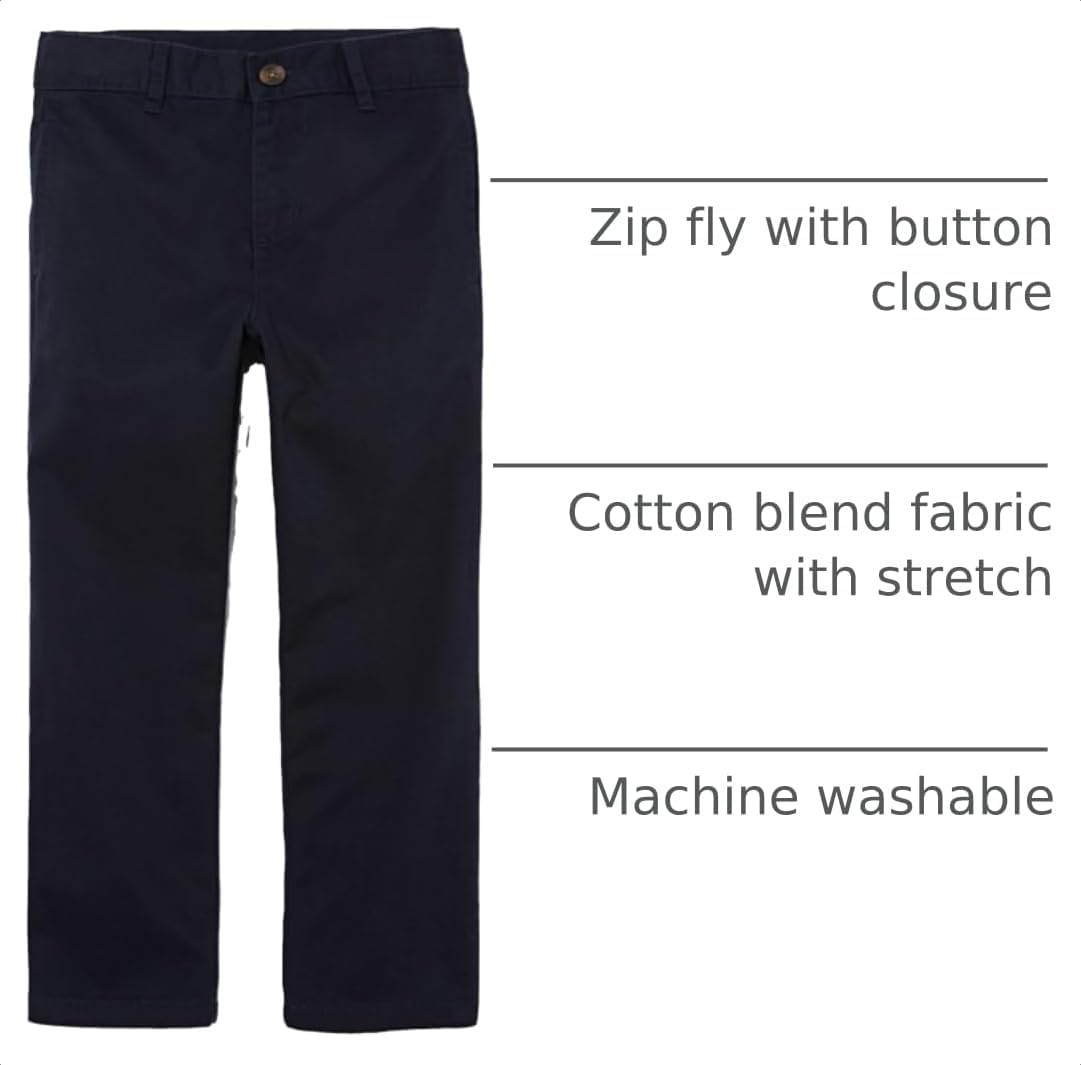 The Children's Place Boys Stretch Chino Pants image 4
