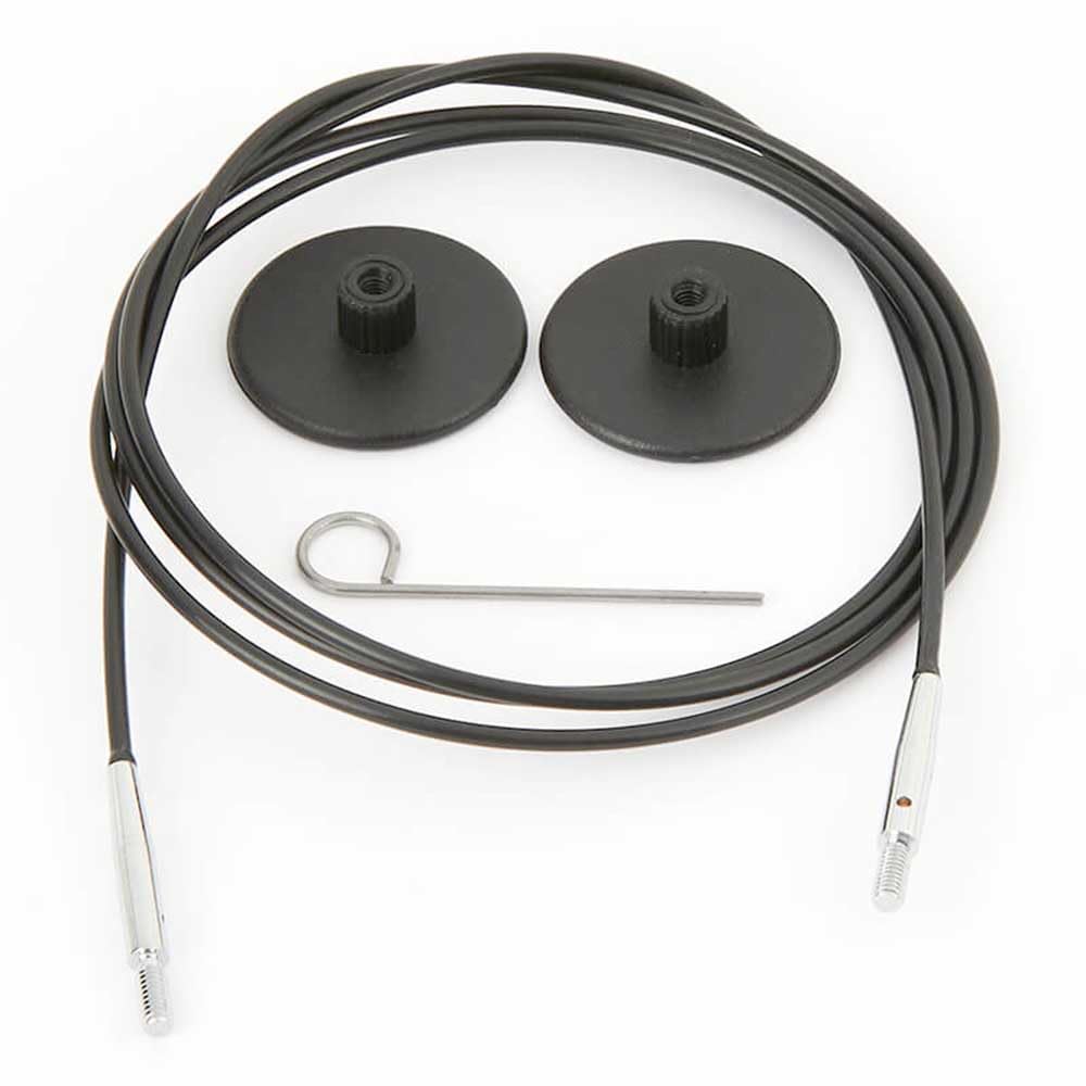 KnitPro KP10522 80 cm Interchangeable Cable, Black