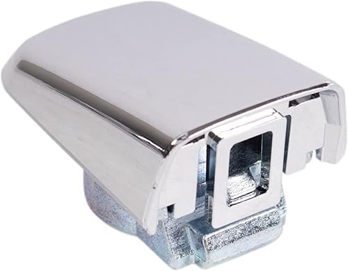 Miniatura 714 de TRQ Manija de puerta exterior delantera izquierda plateada para el lado del conductor compatible con Nissan 370Z 2009-2017