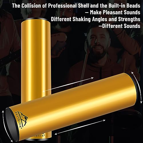 Eastrock STAINLESS STEEL CYLINDER SHAKER Percussion Instrument Rhythm Latin Percussion thumb #2