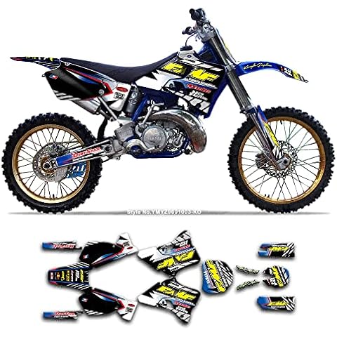 Kungfu Graphics Decal Kit for YZ125 YZ 125 YZ250 YZ 250 1996 1997 1998 1999 2000 2001, YMYZ9601003-KO Cover
