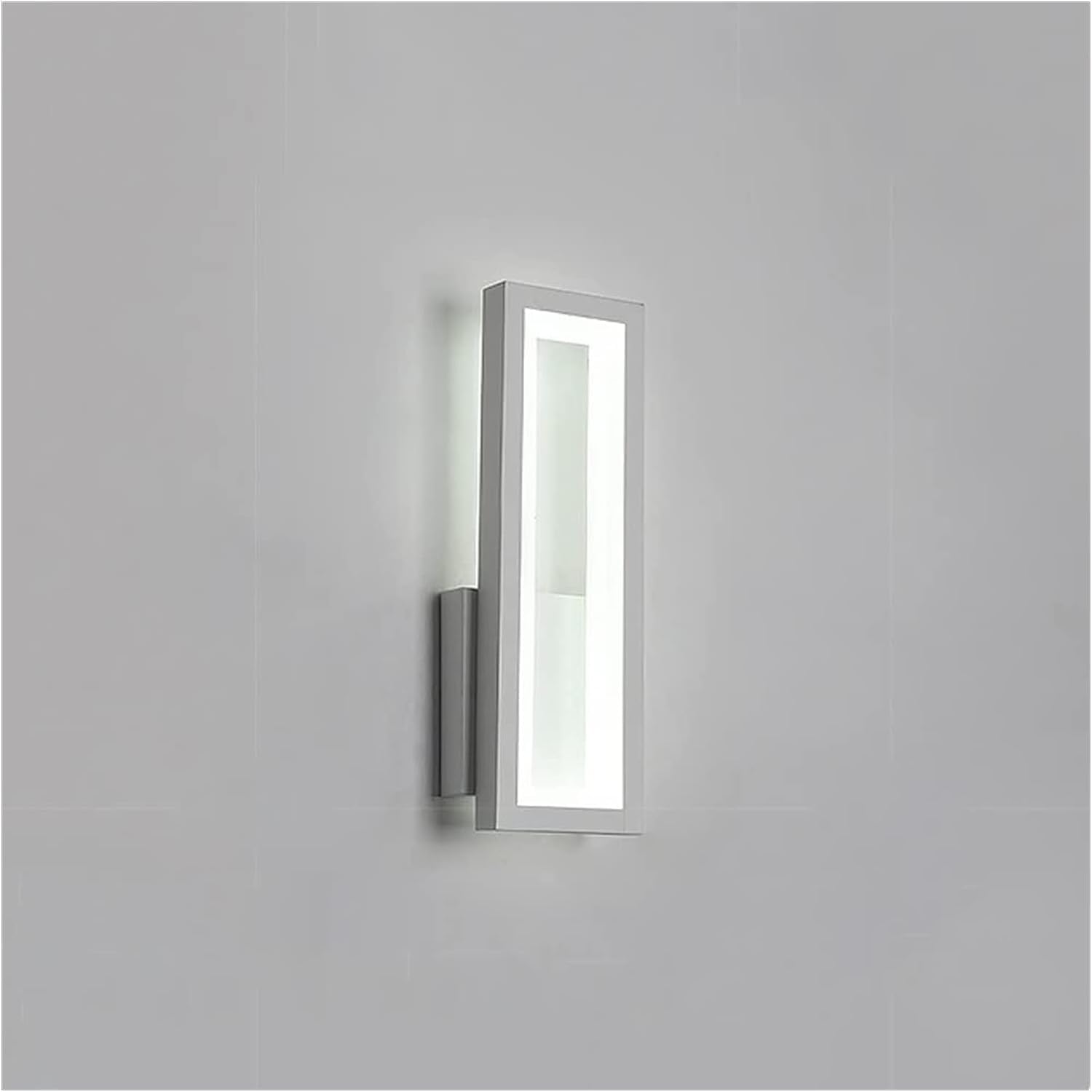 HXYSXHJUO Wall Lamp Light LED Sconce Rectangle Metal 16W Hardwired Lamp, Simple Vanity Lighting Fixtures Indoor Wash Lights, Pendant