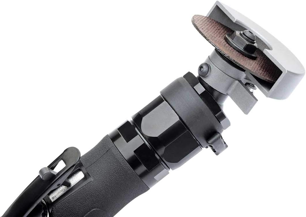 Eastwood 3in Adjustable Head Cut Off Tool Up N Down Function Durable Air Motor Aluminum Shroud