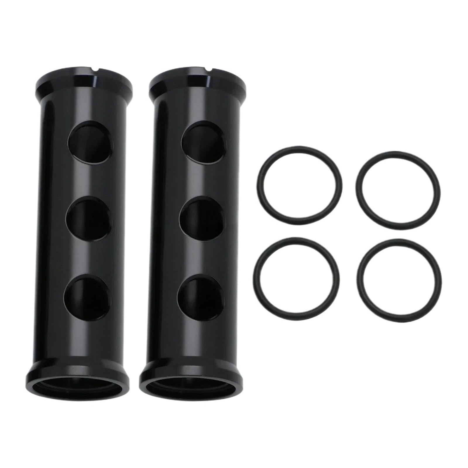 Copriforcella Adatto per Harley Sportster XL 1200 883 Iron Roadster Motociclo 180MM Soffietto forcella anteriore Copertura(B)