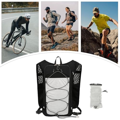 Veste de course hydratation respirante et ajustable pour le sport - 5