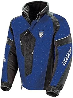 HJC Storm Men's Snow Jacket (Blue/Black, Medium)