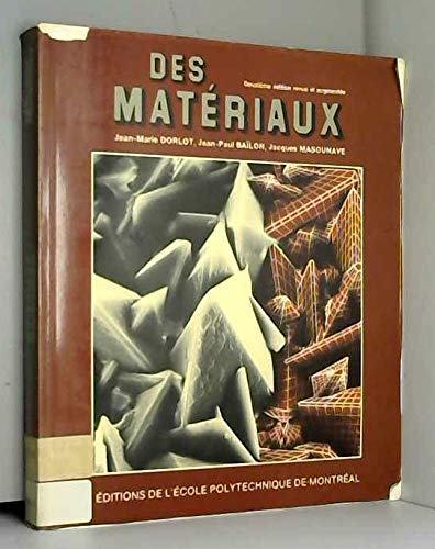  DES MATERIAUX. 2ème édition Livre eBook France