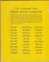 The Presidents' Own White House Cookbook 0832605417 Book Cover