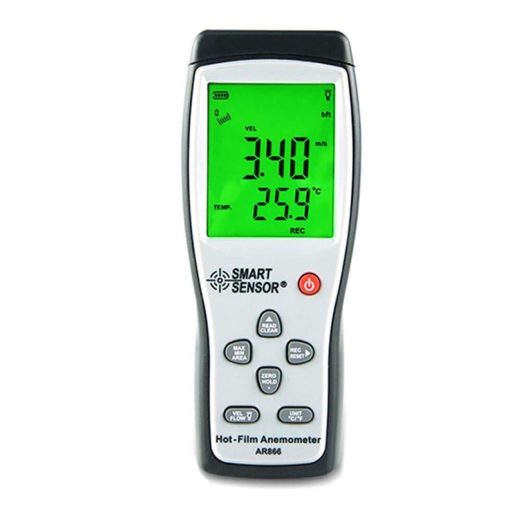 MeterTo Pocket Size Anemometer, Velocity, Temperature