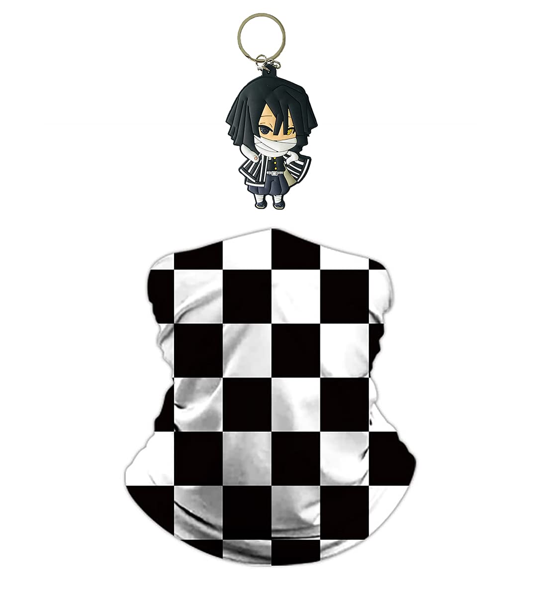 Good Friend Anime Mask Face Mask Bandana Balaclava Headband Scarf, 3D Print Windproof Anti Dust for Men Women Adult Kid