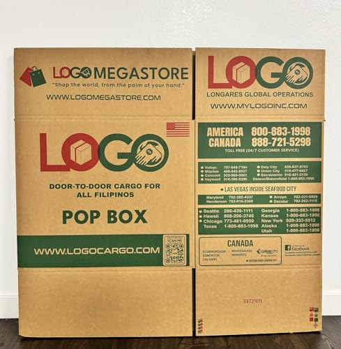 Image of LOGO Cargo 2-Pack POP Box 23 inchx17.5 inchx20 inch