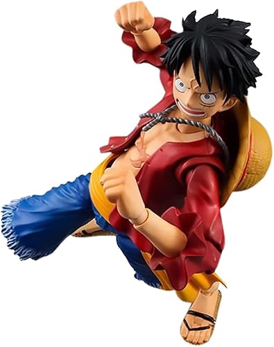 Figura de anime Action Heroes Monkey. D. Luffy-The Rai on Onigashima, S.H.Figuarts Figura de PVC variable, modelo de personaje, estatua, multicolor