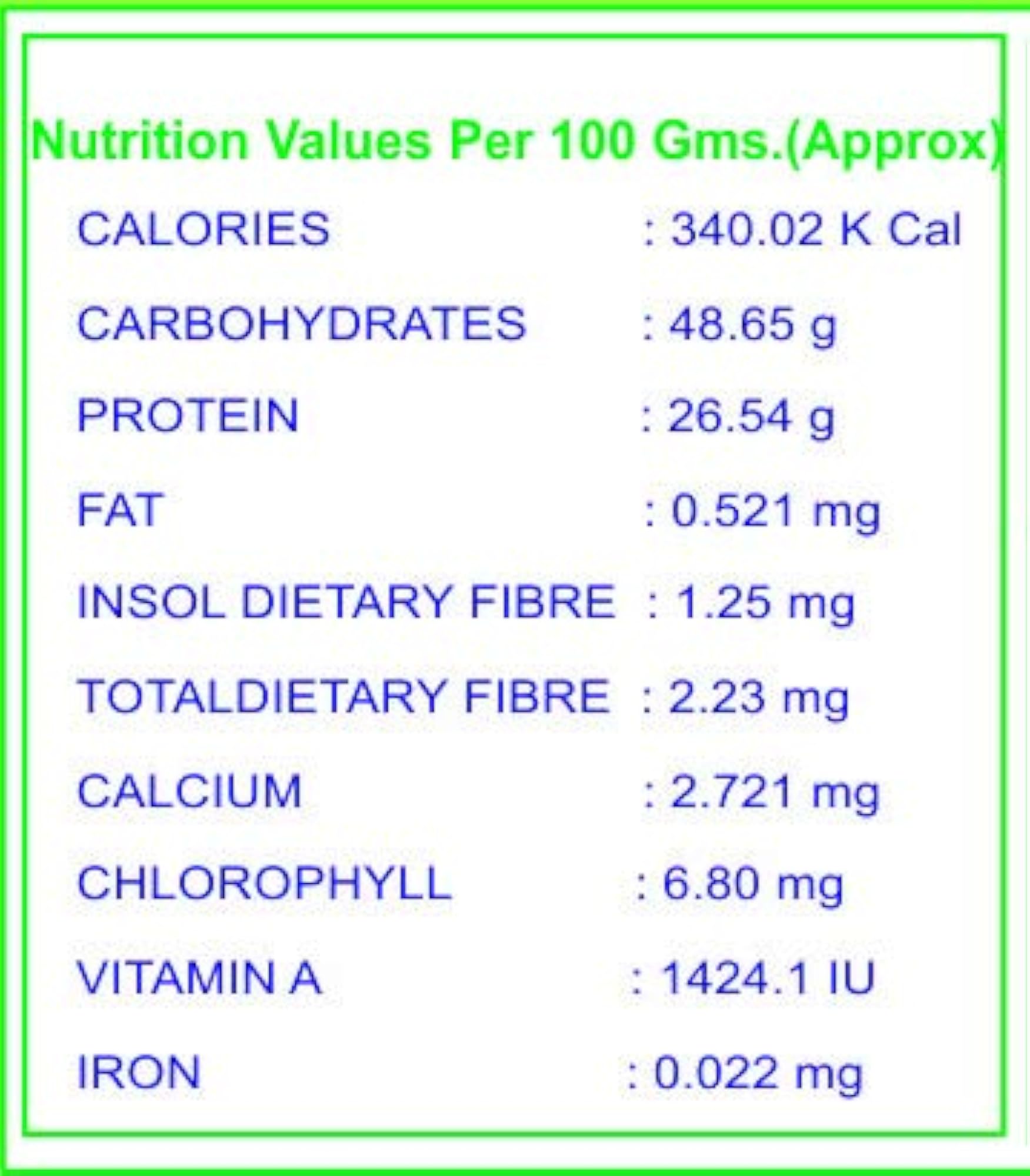 Wheatgrass Powder, Natural Superfood Supplement