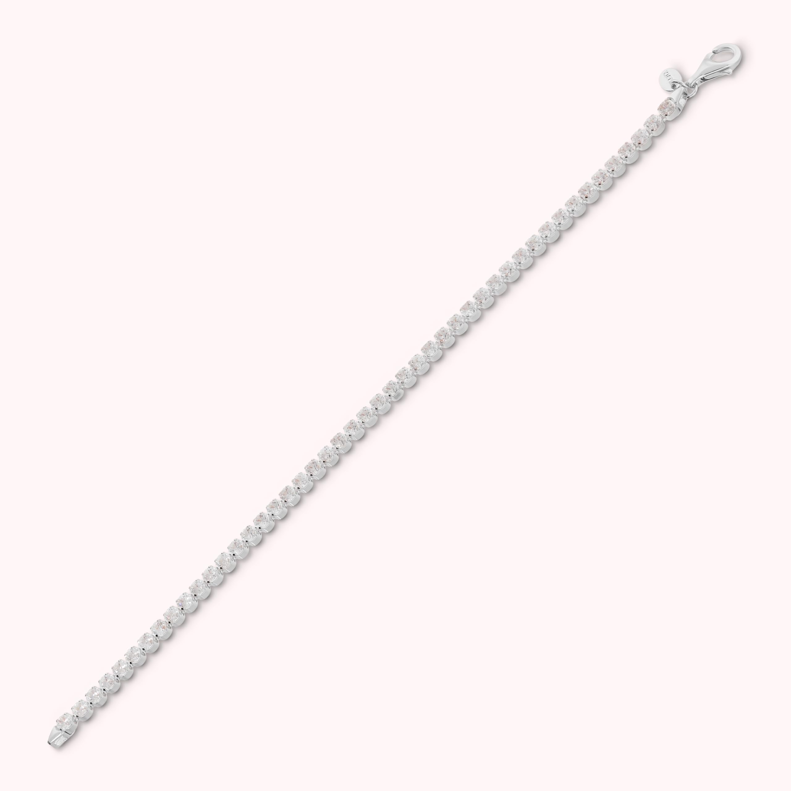 Bronzallure Bracciale Tennis Donna – Bracciale Tennis con Cubic Zirconia Bianche – Gioielli Made in Italy – Idea Regalo Compleanni, Anniversari, Festa Donna, Festa Mamma