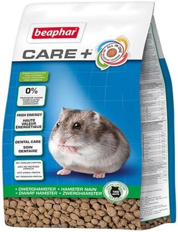 Beaphar - Care+ Premium Food - Dwarf Hamster Food - 700g - All in...