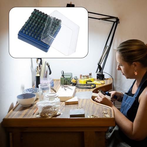 Meules abrasives montées caoutchouc éliminant les vibrations sur métal - 5