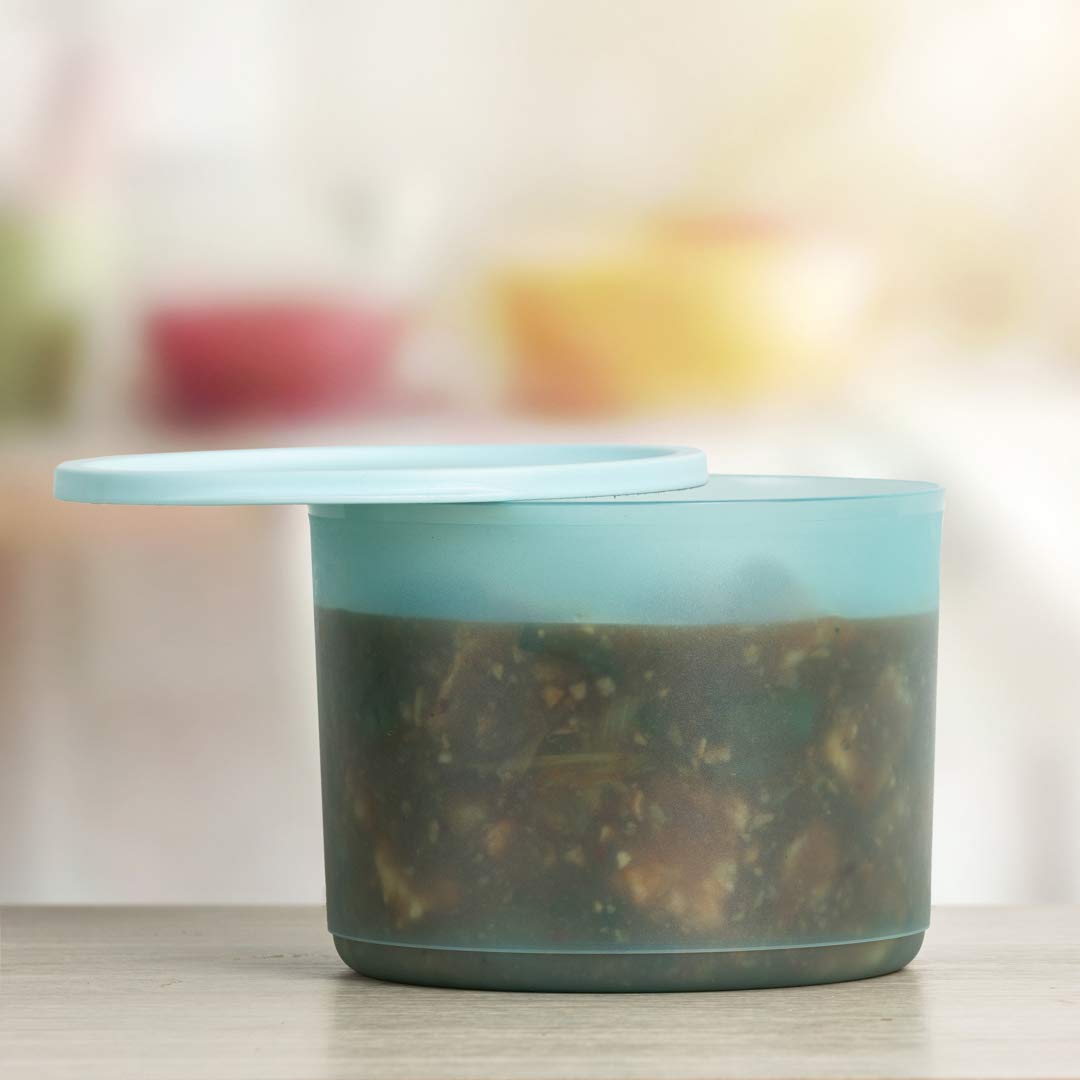タッパーウェア　特大 Amazon｜Tupperware 冷蔵庫容器 ラウンドスタックス ラージ 2.1l