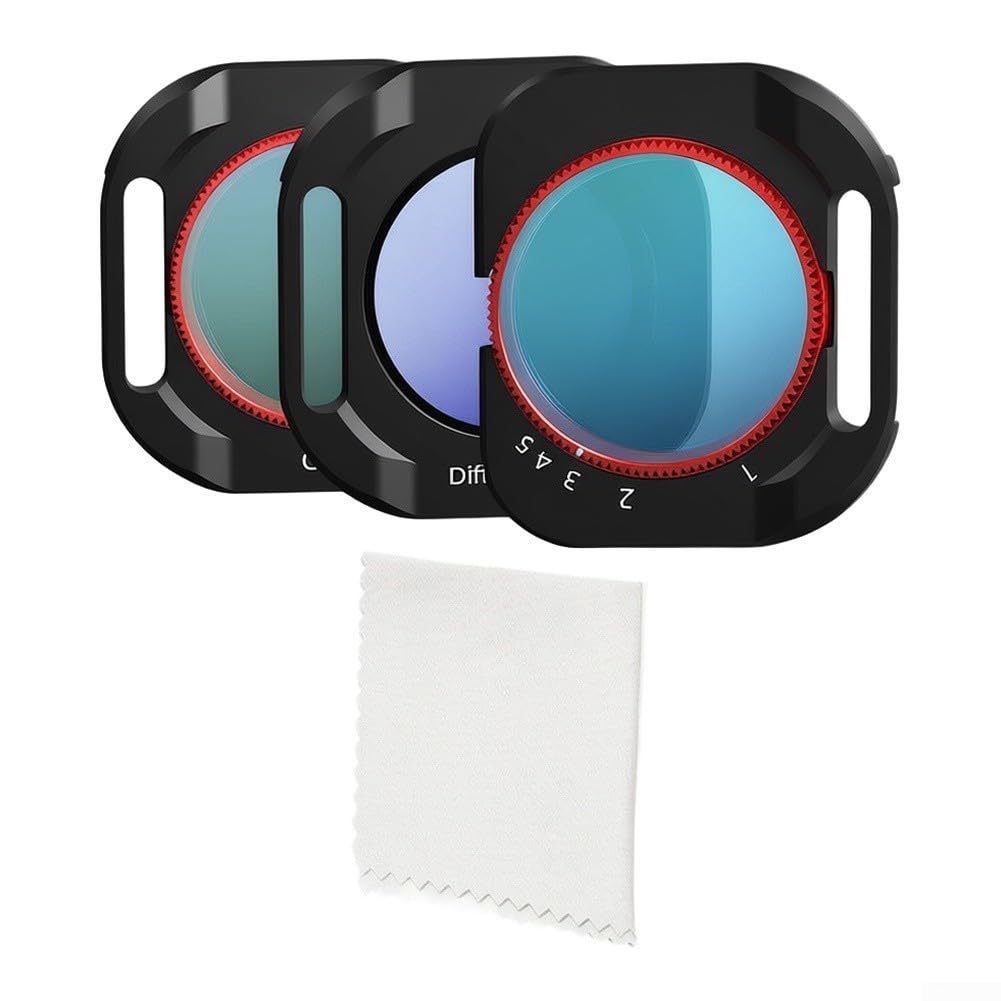 Para Insta360 para Luna Pro UV Filtro Lente Protección Vidrio para (3