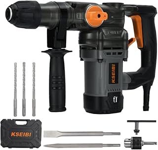 KSEIBI KSH 4-28 Rotary Hammer SDS-Plus 28mm 1050W – Heavy Duty Electric Hammer Drill with Variable Speed