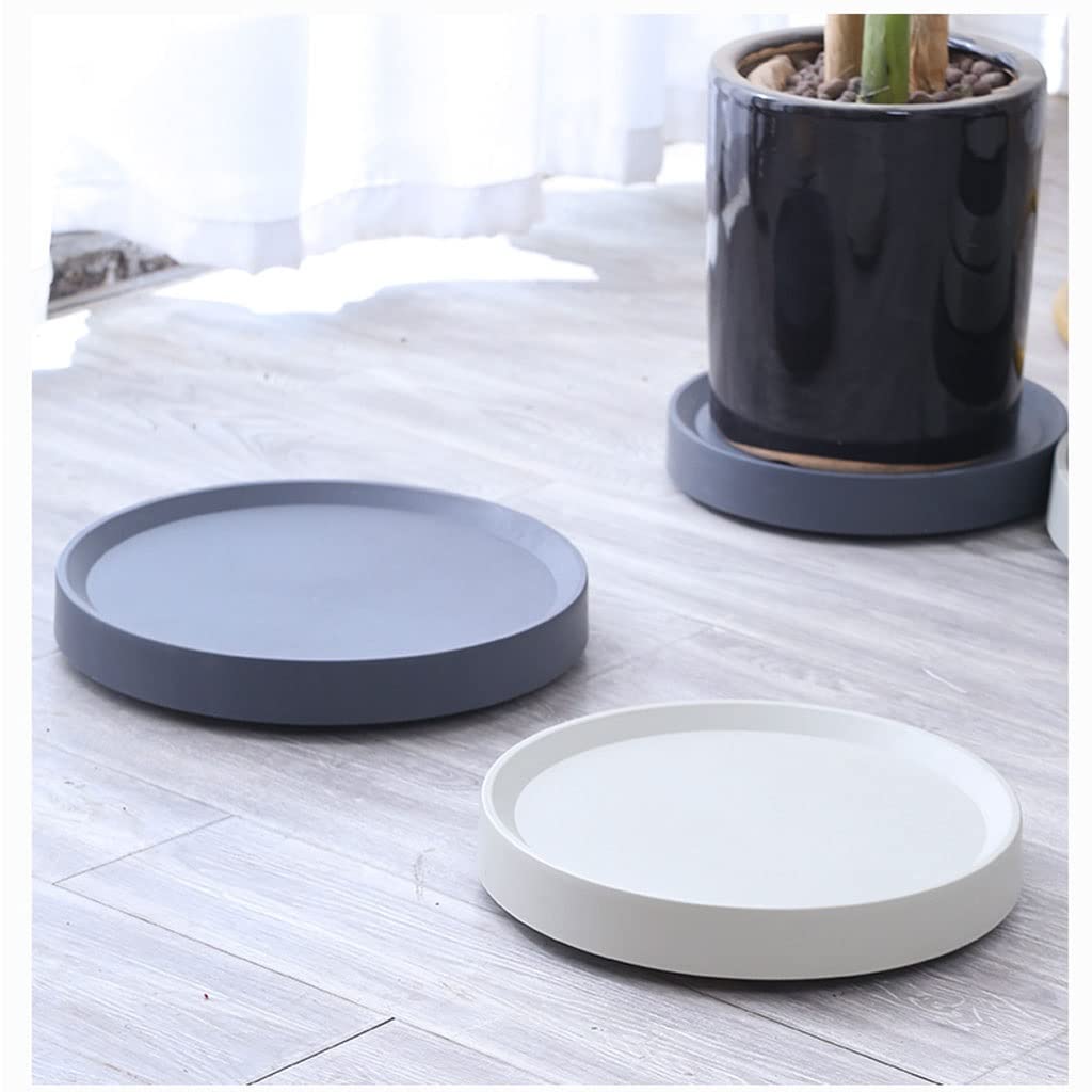 Support pour Plantes de Forme Ronde, Plateau pour Plantes, Chariot pour Plantes avec roulettes faciles à déplacer, Roues Invisibles, Support pour Plantes avec roulettes,