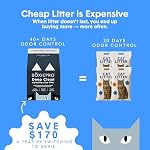 Boxie Probiotic Cat Litter, 40 Day Odor Control, Clumping Clay Kitty Litter, Odor Eliminating Probiotics, Dust-Free, No Fragrances No Fillers, 16 lb - Image 3
