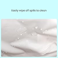 Vista 4 de Forro impermeable para almohada de lactancia, almohada y funda decorativa no incluidas