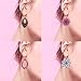 SUNNYCLUE DIY 14 Pares Bohemia Pendientes de Madera para Mujer Declaración Pendiente...